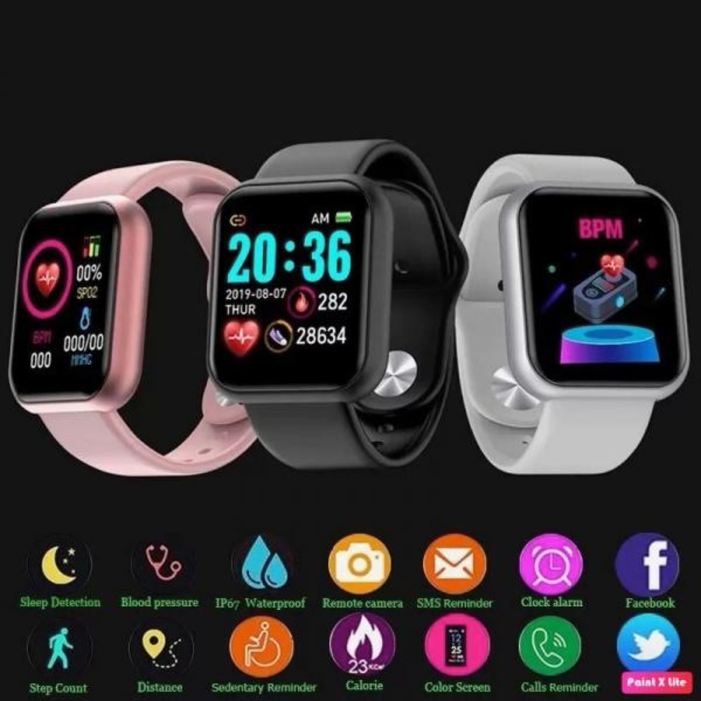 Smartwatch - Light Pink - Picture 10 of 13